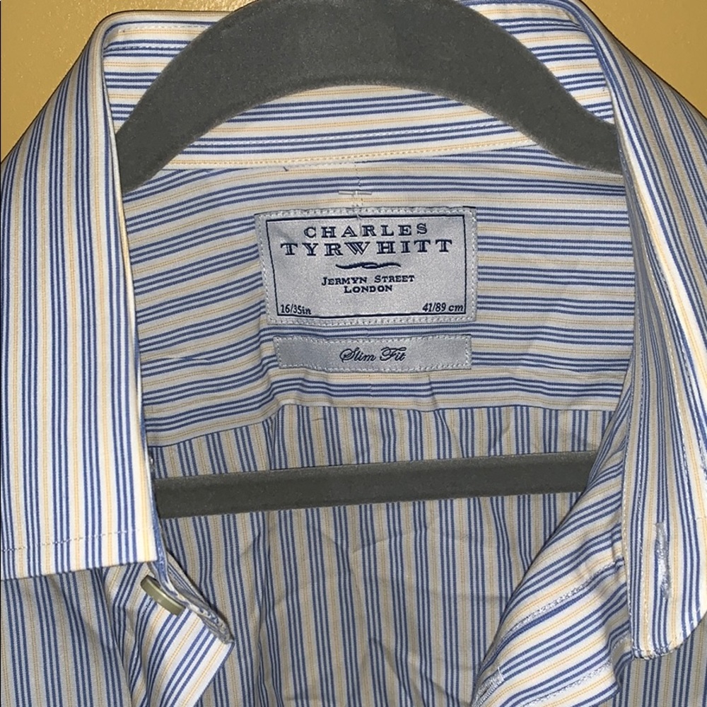 Men’s 16 35 Charles  Tyrwhitt slim fit. Almost new